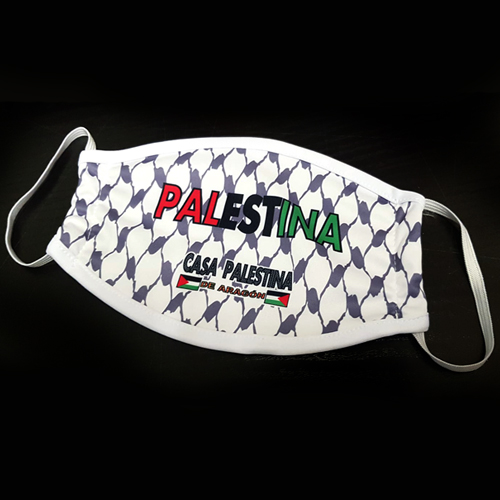 Mascarilla sublimación Casa Palestina